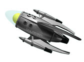 3D Model of Rocket for Dynamic Digital Advertising