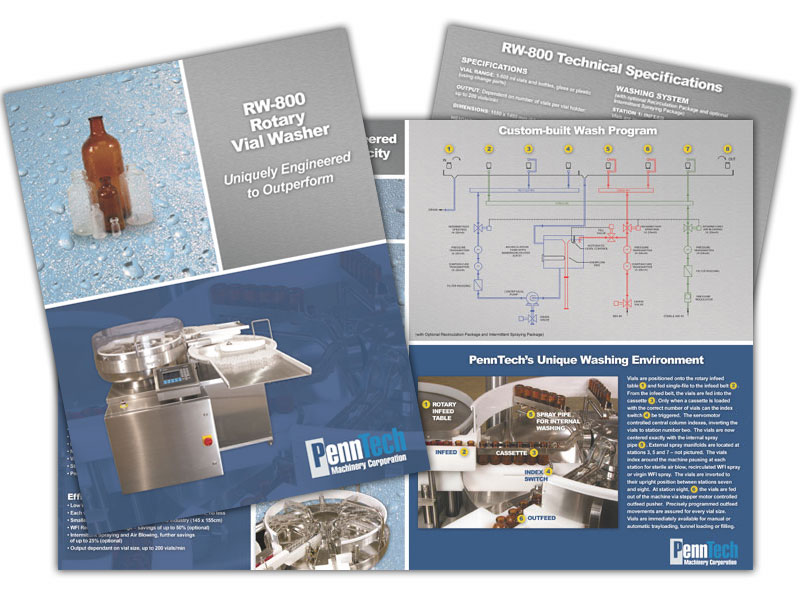 Brochure for PennTech Machinery Corporation