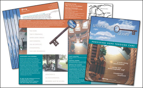 Business Brochure Design for KeyStone Center by Dynamic Digital Advertising