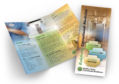 Professional Brochure Design for QCCH by Dynamic Digital Advertising