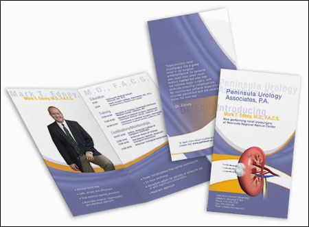 Business Brochure Cover Design for Dr. Edney by Dynamic Digital Advertising