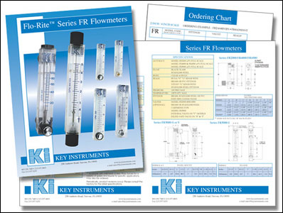 Product Brochure Design for Key Instruments on Flo-Rite Flowmeters by Dynamic Digital Advertising