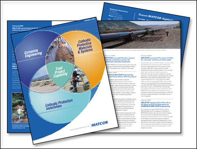 Custom Newsletter Design for MATCOR by Dynamic Digital Advertising