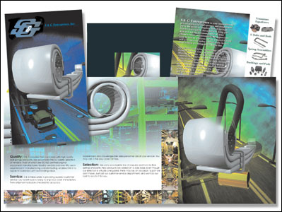 Corporate Brochure Design for S&G by Dynamic Digital Advertising