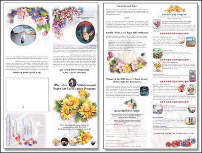 Business Brochure Design for Weber Art by Dynamic Digital Advertising