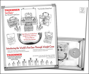 sales sheet design for Troemner