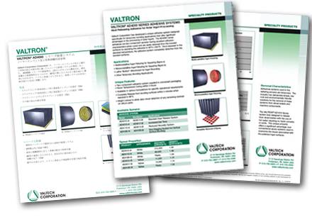 sales sheet for Valtech Corporation