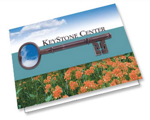 Thank You Card for KeyStone Center designed by Dynamic Digital Advertising
