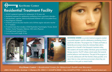 trade ad design for Keystone Center