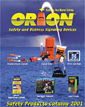 Orion, the worlds leading manufacturer  of marine safety equipment needed to produce a catalog to show hundreds of products. 