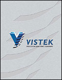 Corporate Brochure Design for Vistek Precision Manufacturing Company