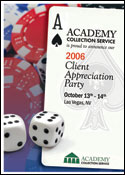 Academy Collection Service Invitation