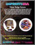 sales sheet design for Imprints USA