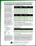 Spec Sheet for Sandmeyer Steel Company