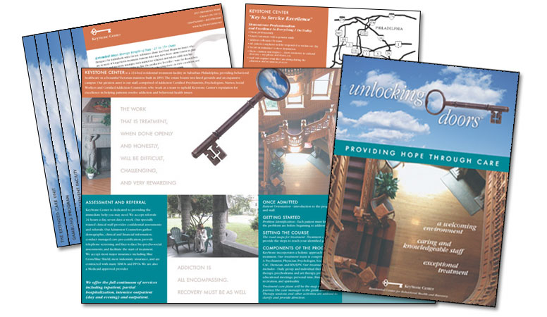 Folder with 5 Step Down Inserts for KeyStone Center