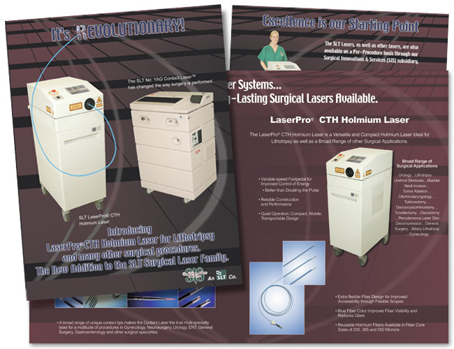 Print Brochure Design for SLT