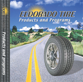 DDA digitally photographed the wheels and the tires separately and used photo manipulation to put them together.