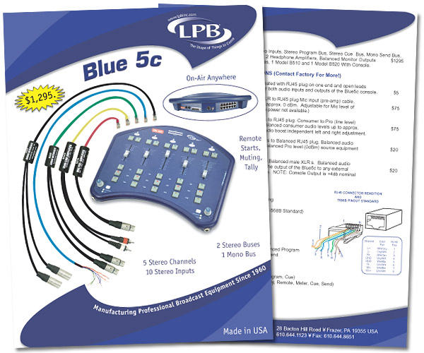 Print Sales Sheet Design For LPB