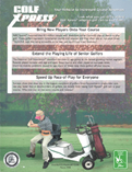 Print Sales Sheet Design For Golf Xpress
