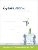 Product Brochure Design for QR workshop for Galil Medical